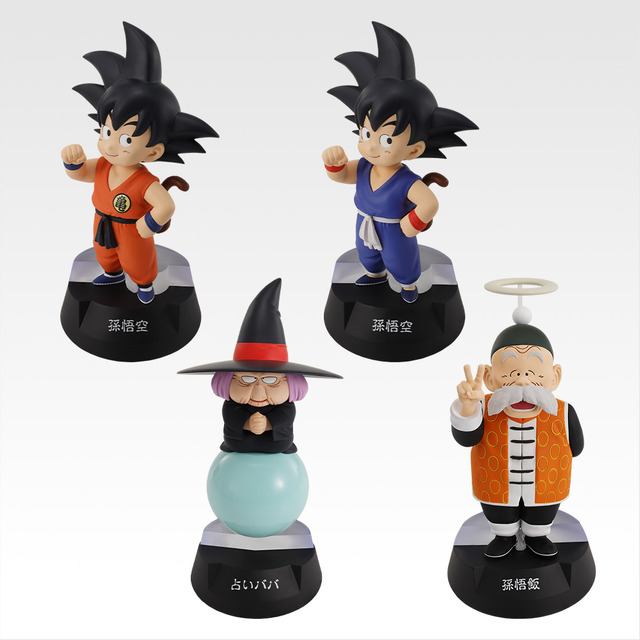 一番くじ「ドラゴンボール」孫悟空少年期編の全ラインナップ公開！亀仙人からブルマ、占いババまで圧巻のキャラクター数がフィギュアに