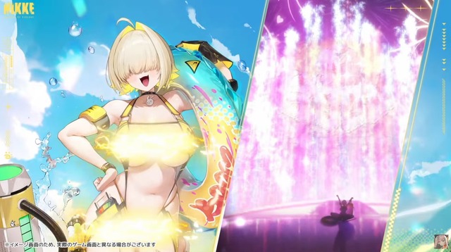 『勝利の女神：NIKKE』今年の水着ニケは「ドロシー」＆「エレグ」！“清楚＆大胆ビキニ”と“溢れんばかりのわがままボディ”のダブルパンチ