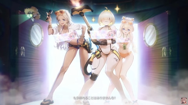 『勝利の女神：NIKKE』ラピが水着姿で“たくし上げ”!? 水着ニケに新コス、宝もの追加に落ちモノ系ミニゲームと今年の夏もアツい！【番組まとめ】