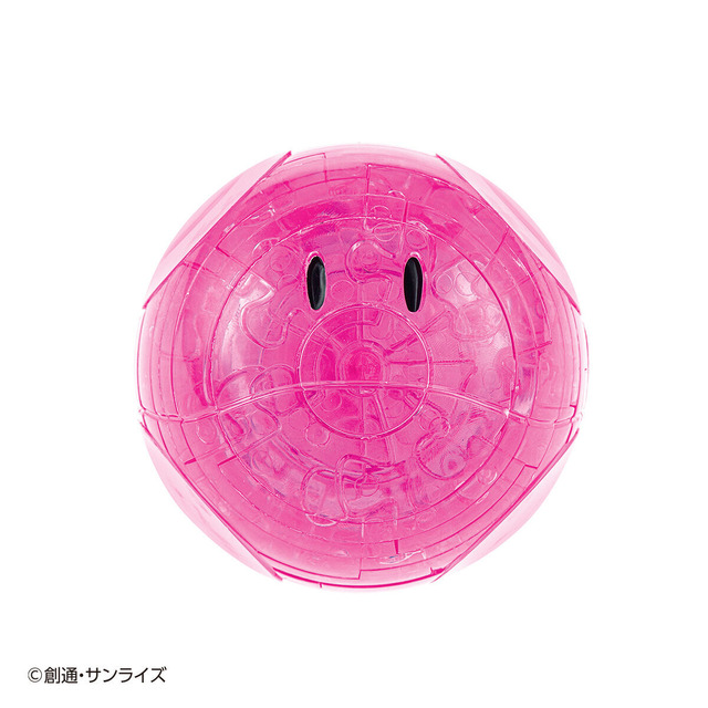 ガンダムやシャア専用ザクII、ハロたちの“立体パズル”が美しい…キラキラ輝く「クリスタルパズル」に登場