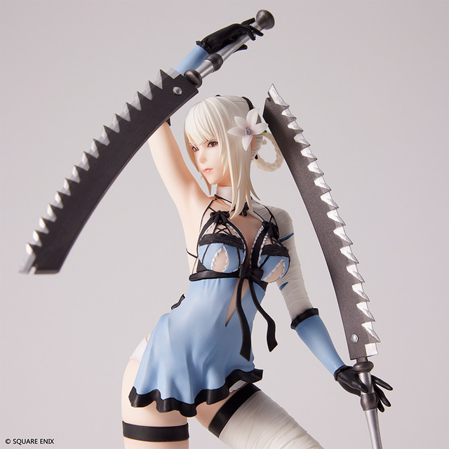大胆に魅せる脚、背中など見どころ満載！『ニーアレプリカント』より「カイネ」が双剣を携えたキービジュアルの姿で立体化