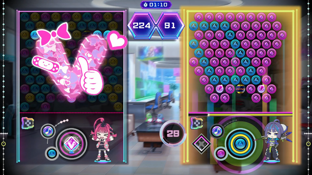 ホロライブ・白上フブキや初音ミク、博麗霊夢も参戦！パズル＆音楽ゲームを融合した新作『QQQbeats!!!』が2025年秋発売