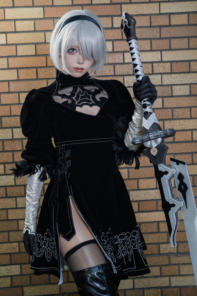 2B『NieR:Automata』／冴宮 ななたん（X：@kirunnana77tan）
