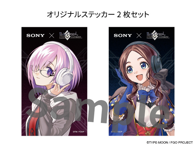『FGO』10周年記念！アイコンを刻印できるヘッドホンとウォークマンが注文受付開始ー描き下ろしマシュ、ダ・ヴィンチの限定ステッカー配布も