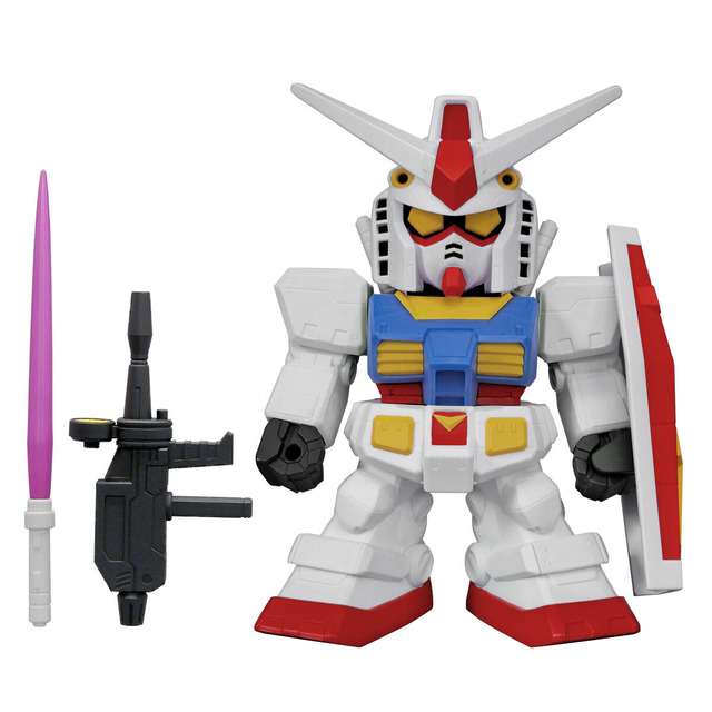 全高約23cmの圧倒的存在感！SDタイプの「RX-78-2ガンダム」ジャンボソフビフィギュアが再登場