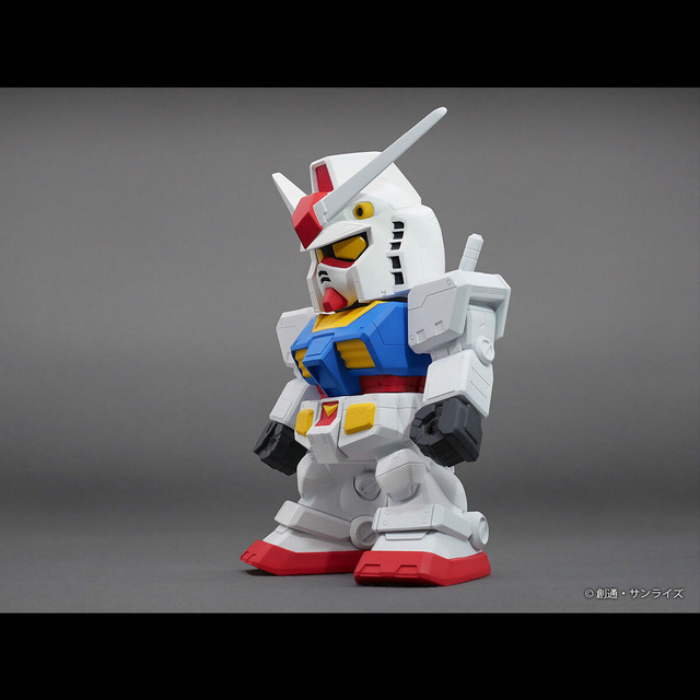 全高約23cmの圧倒的存在感！SDタイプの「RX-78-2ガンダム」ジャンボソフビフィギュアが再登場