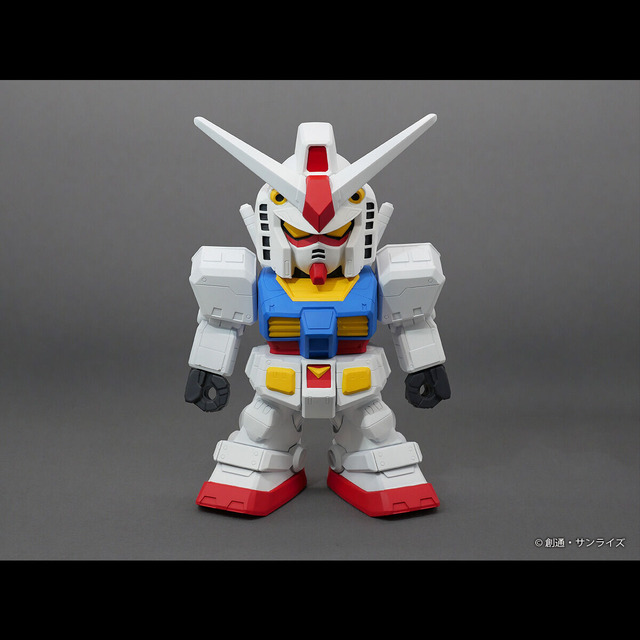 全高約23cmの圧倒的存在感！SDタイプの「RX-78-2ガンダム」ジャンボソフビフィギュアが再登場