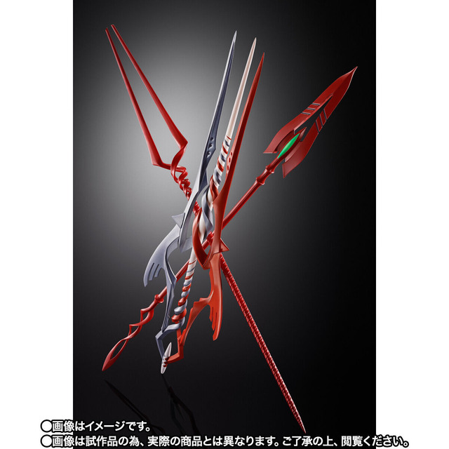 「METAL BUILD エヴァンゲリオン」シリーズから30周年記念アイテムが展開！2号機や零号機がカシウスの槍、ロンギヌスの槍を携えた“特別Ver”に
