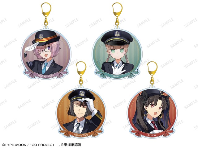 マシュ、イシュタルのJR東海制服姿が可愛い！『FGO』×「推し旅」コラボが8月1日より開催―特大アクスタやデスクマットなど販売