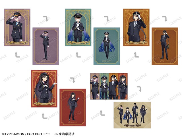 マシュ、イシュタルのJR東海制服姿が可愛い！『FGO』×「推し旅」コラボが8月1日より開催―特大アクスタやデスクマットなど販売