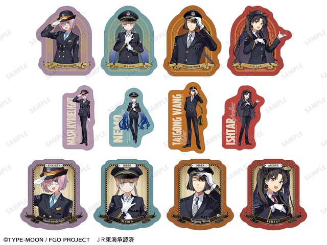 マシュ、イシュタルのJR東海制服姿が可愛い！『FGO』×「推し旅」コラボが8月1日より開催―特大アクスタやデスクマットなど販売