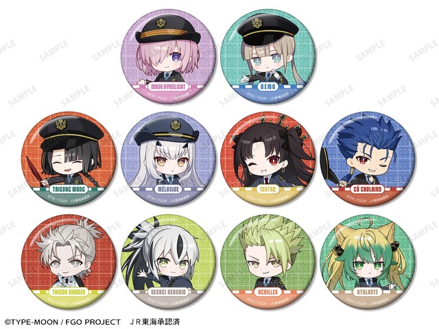 マシュ、イシュタルのJR東海制服姿が可愛い！『FGO』×「推し旅」コラボが8月1日より開催―特大アクスタやデスクマットなど販売
