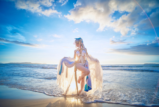 水妃モルガン『Fate/Grand Order』／はる（X：@harushiki55）、撮影：大明神（X：@yakisobagoooon）