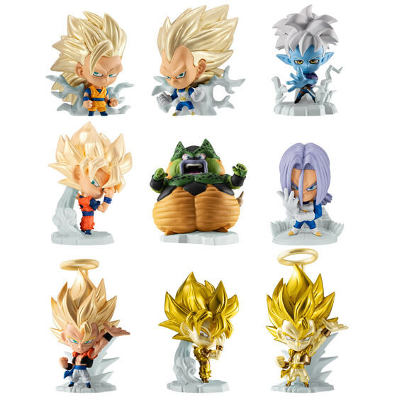 「ドラゴンボール」ゴールドカラーver.の超サイヤ人孫悟空＆ゴジータも！「DAIMA」キャラはじめ、シールウエハースなどのイラストがフィギュア化