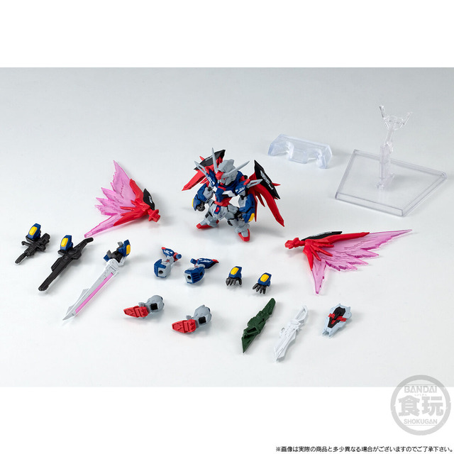 コンバージ「デスティニーガンダムSpecII&ゼウスシルエット」商品ページ公開！光の翼やレールガン付属の「単体Ver.」も同時受注