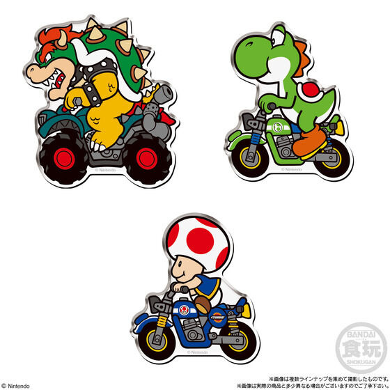 『マリオカート ワールド』がキャラマグネッツに！マリオやピーチなど豊富な全20種ラインナップ、ゲーム内に登場する“ステッカー”も付属
