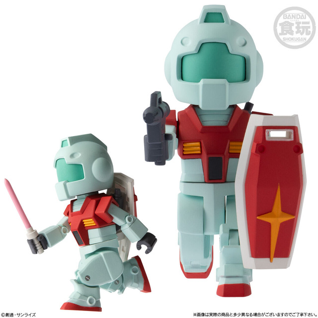 「ガンダム」セイラさんやランバ・ラル、グフをラインナップ！独自の分割設計とパーツ換装ギミック搭載の新フィギュア「bit lot」第2弾が登場
