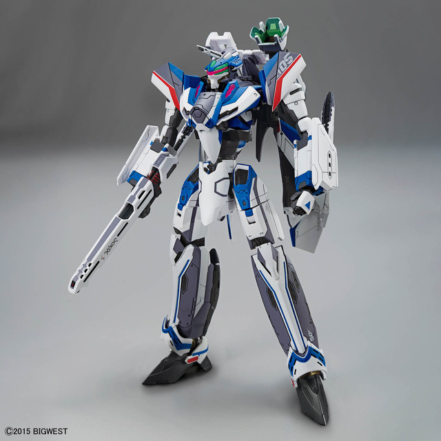 「マクロスΔ」より、HG「VF-31J ジークフリード (ハヤテ・インメルマン機)」が7月26日発売！デラックスセットにはフレイア・ヴィオンのアクスタが付属