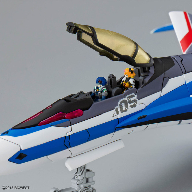 「マクロスΔ」より、HG「VF-31J ジークフリード (ハヤテ・インメルマン機)」が7月26日発売！デラックスセットにはフレイア・ヴィオンのアクスタが付属