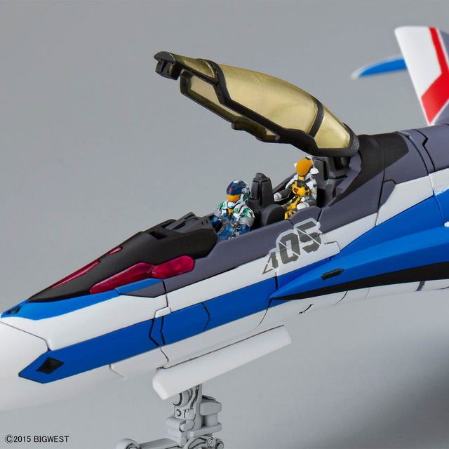 「マクロスΔ」より、HG「VF-31J ジークフリード (ハヤテ・インメルマン機)」が7月26日発売！デラックスセットにはフレイア・ヴィオンのアクスタが付属