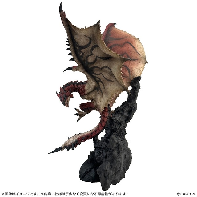 『モンハン』2010年発売のリオレウス/リオレイア フィギュアがリニューアル！進化したゲームモデルを元に新たな解釈を加える