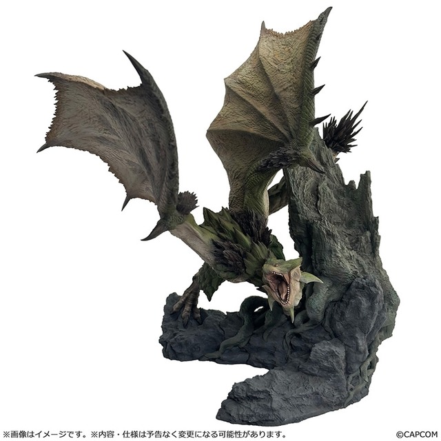 『モンハン』2010年発売のリオレウス/リオレイア フィギュアがリニューアル！進化したゲームモデルを元に新たな解釈を加える