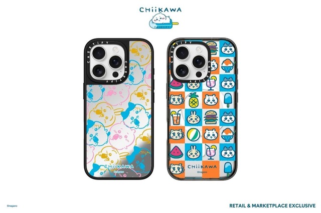 「ちいかわ」サマーシーズンにピッタリ！夏の開放感とワクワクを詰め込んだスマホアクセサリーが、カラフルで可愛さ満点