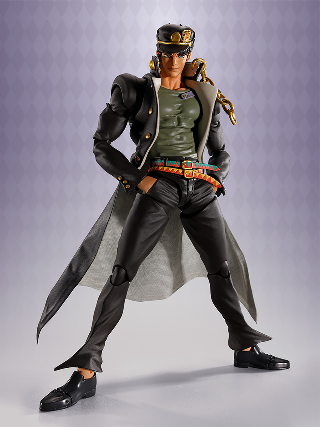 表情の迫力が凄い！「ジョジョ3部」より「空条承太郎」がアクションフィギュア化、学生服はワイヤー入りで躍動感を演出