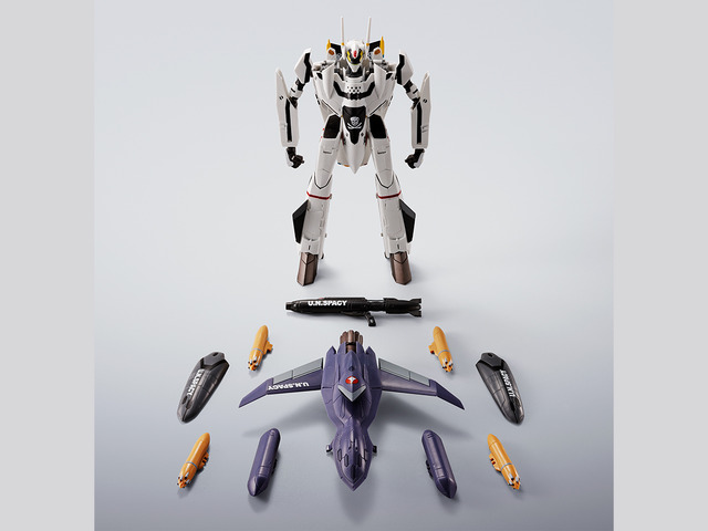「マクロスゼロ」より、若き日のロイ・フォッカーが駆る「VF-0S」が最強装備で再登場！シリーズお馴染みの三段変形もバッチリ