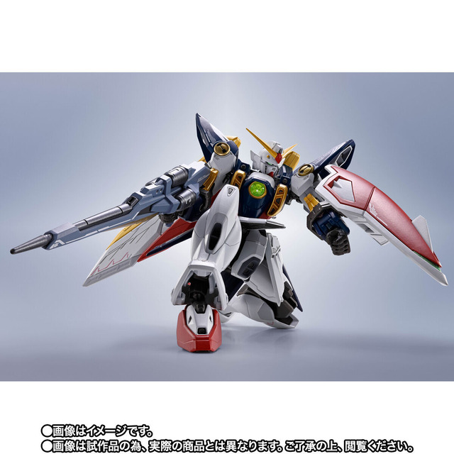 「ウイングガンダム」がMETAL ROBOT魂に飛翔！翼の先端にオリジナルのスライドギミック搭載、ダイナミックなポーズが決まる