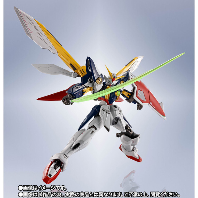 「ウイングガンダム」がMETAL ROBOT魂に飛翔！翼の先端にオリジナルのスライドギミック搭載、ダイナミックなポーズが決まる