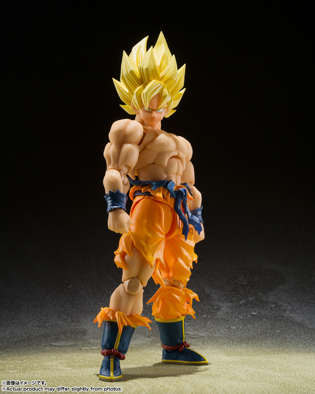 “クリリンのことかー!!!!!”「ドラゴンボールZ」より「スーパーサイヤ人孫悟空」アクションフィギュアが再販！かめはめ波用エフェクトパーツも同梱