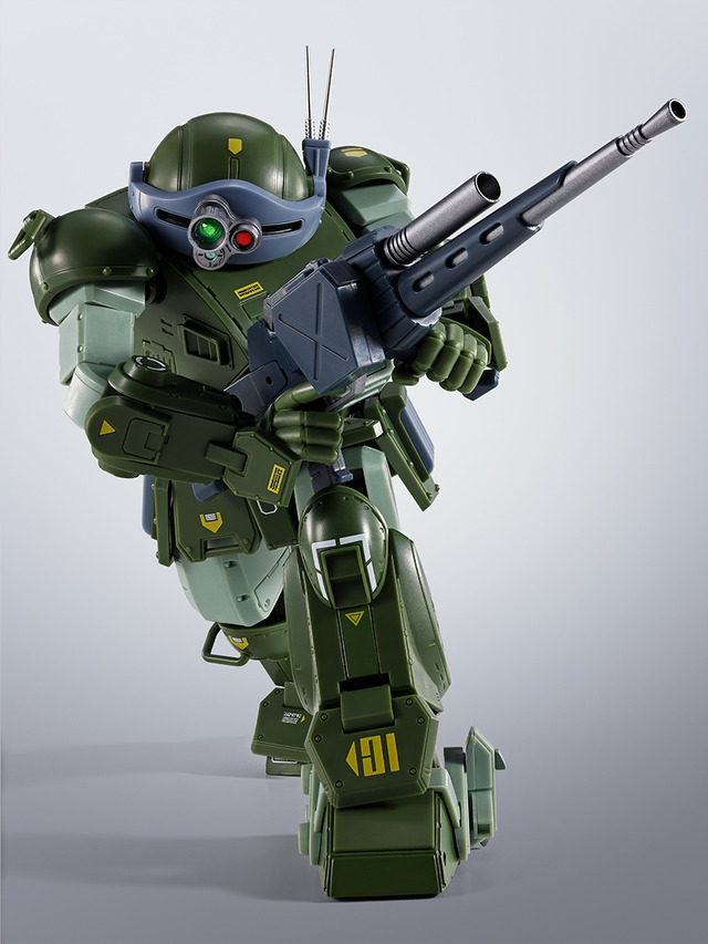 「装甲騎兵ボトムズ」より「スコープドッグ」がHI-METAL Rで立体化！「キリコ」アクションフィギュアが付属し“等身大兵器の魅力”を演出
