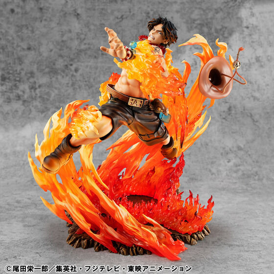 「ワンピース」より「ポートガス・D・エース」フィギュアが、“超限定復刻版”として再登場！炎を纏い躍動する姿をダイナミックに表現