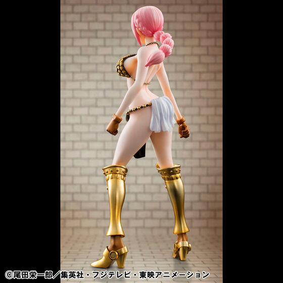 兜やマントを外すとより美しい…！「ワンピース」ドレスローザ編より、大胆な鎧を纏った「剣闘士 レベッカ」フィギュアが復刻