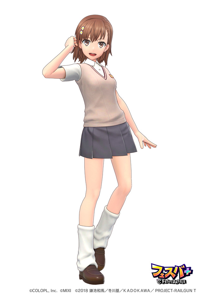 『フェスバ+』×「とある科学の超電磁砲」開催！御坂美琴がオリジナル衣装で新ヒーローとして登場