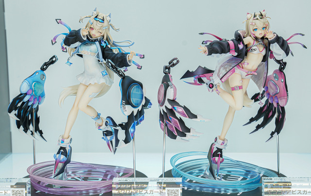ホロライブ・フワモコやゲーマーズ等身大フィギュアの可愛さが無限大！「ミクxガンダムW」コラボなど「ワンフェス」を電脳アイドルが彩る【WF2025夏】