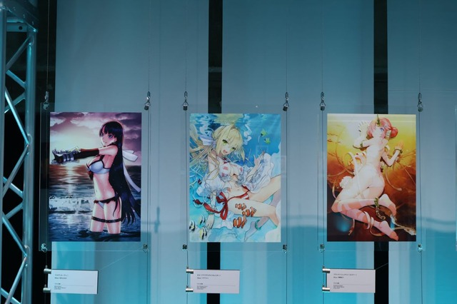 『FGO』最終再臨展へひと足先に参加！心奪われる美麗印刷でイラストの魅力を再発見できたメディア向け内覧会レポート
