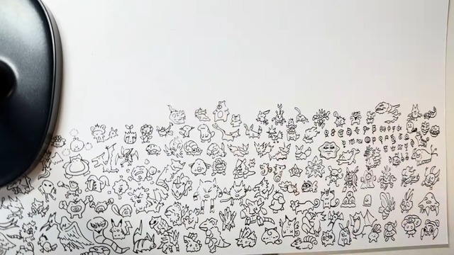 『ポケモン』1,025種類＋α大集合！1枚絵に図鑑やアイテムも描いたイラストレーター