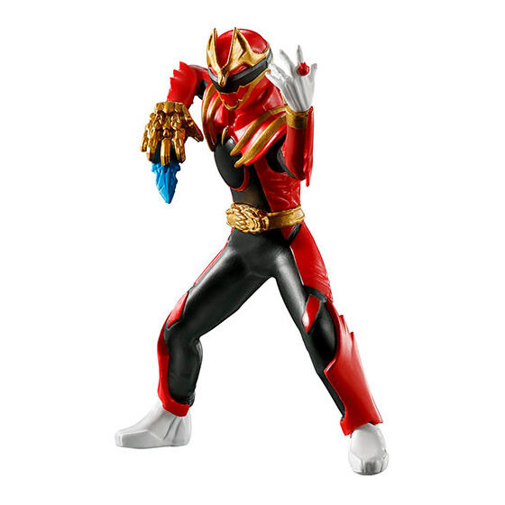 人気の“レッド”揃い！「スーパー戦隊」50周年記念にガシャポンフィギュアが発売ーゴジュウウルフやドンモモタロウ含む全4種