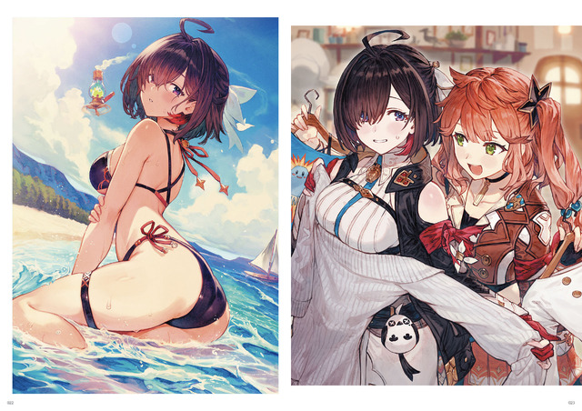 『ユミアのアトリエ』公式ビジュアルブックが刊行！麗しの水着イラストや、貴重なラフスケッチに設定画まで大公開
