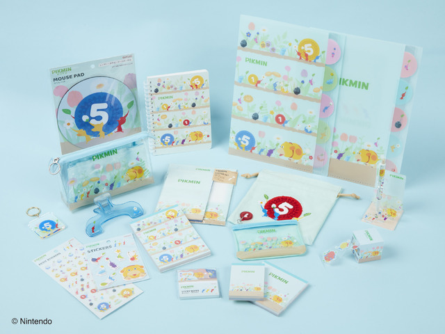 『ピクミン』文具雑貨第2弾が7月下旬より発売！「あさ・ゆうぐれ・よる」「はこぶ・あつまれ・ちらばり」2種のデザインテーマでラインナップ
