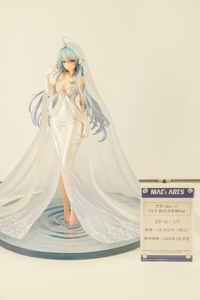 ドキッとする夏衣装から涼やかなドレスまで、「ワンフェス」に猛暑を吹き飛ばす『アズレン』『ブルアカ』美女フィギュアが集結【WF2025夏】