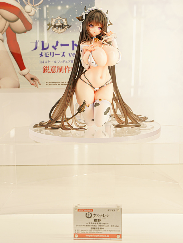 ドキッとする夏衣装から涼やかなドレスまで、「ワンフェス」に猛暑を吹き飛ばす『アズレン』『ブルアカ』美女フィギュアが集結【WF2025夏】