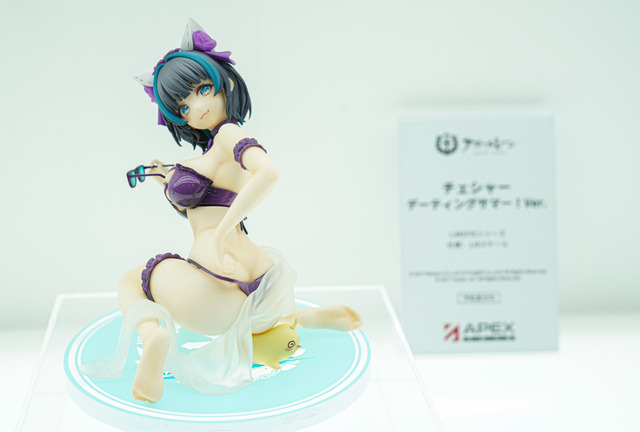 ドキッとする夏衣装から涼やかなドレスまで、「ワンフェス」に猛暑を吹き飛ばす『アズレン』『ブルアカ』美女フィギュアが集結【WF2025夏】