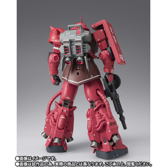 「シャア専用高機動型ザクII」がG.F.F.M.C.で立体化！“大人の鑑賞に堪えうる商品”を目指し、造形と彩色にこだわった決定版