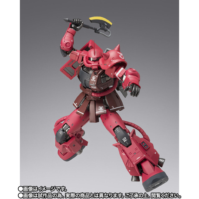 「シャア専用高機動型ザクII」がG.F.F.M.C.で立体化！“大人の鑑賞に堪えうる商品”を目指し、造形と彩色にこだわった決定版