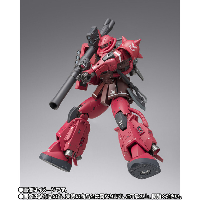 「シャア専用高機動型ザクII」がG.F.F.M.C.で立体化！“大人の鑑賞に堪えうる商品”を目指し、造形と彩色にこだわった決定版
