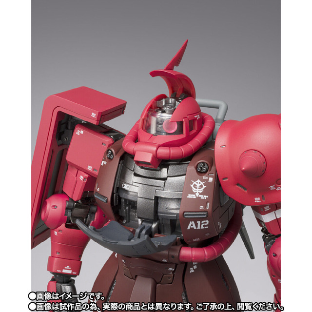 「シャア専用高機動型ザクII」がG.F.F.M.C.で立体化！“大人の鑑賞に堪えうる商品”を目指し、造形と彩色にこだわった決定版