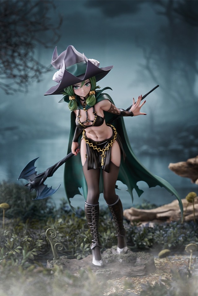 おなかの造形が凄い…！『ユニコーンオーバーロード』より、魔女の「ヤーナ」が立体化ーミステリアスな表情も魅力的